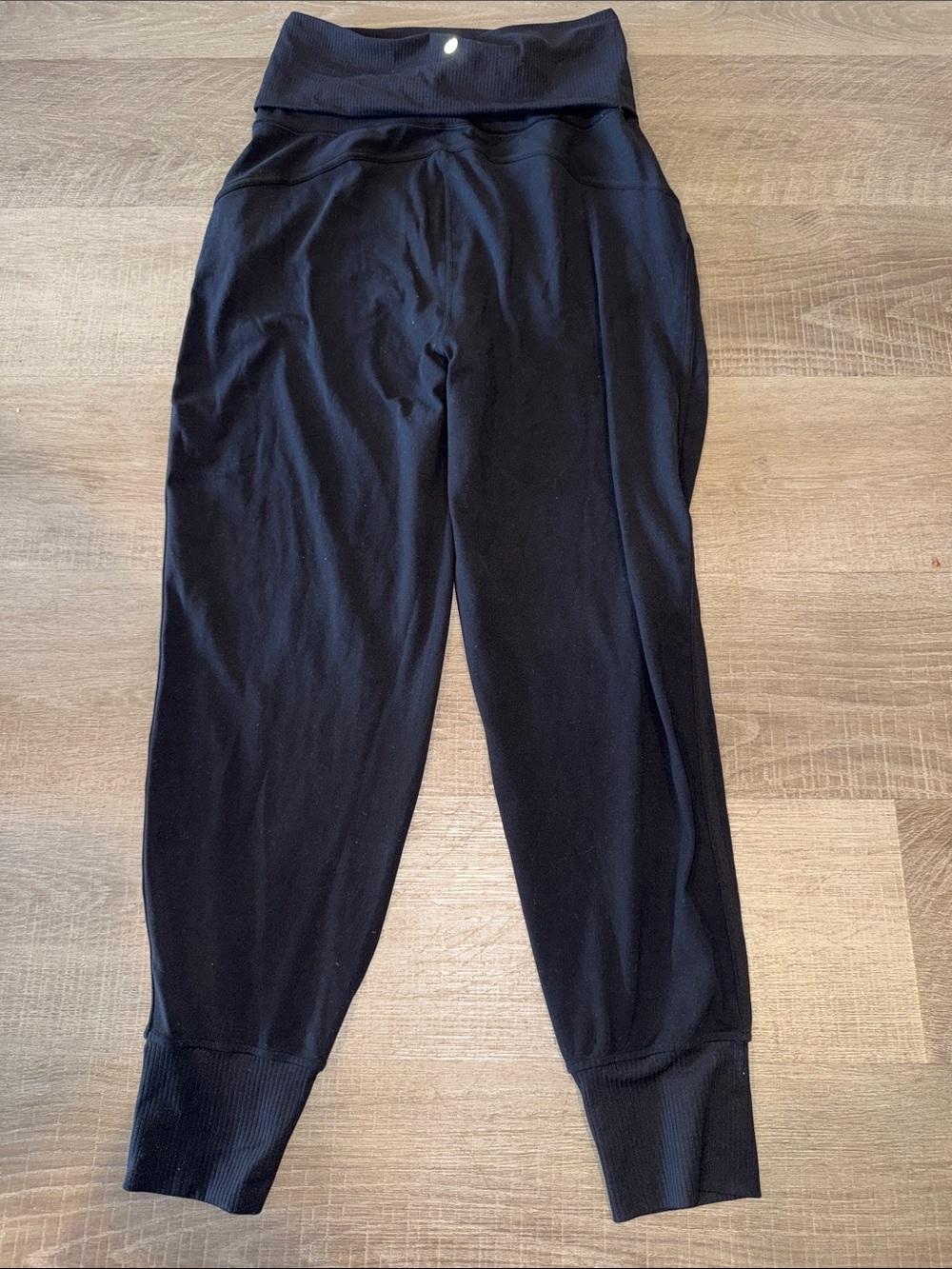Lululemon Align Foldover Relaxed Joggers Black Size 6